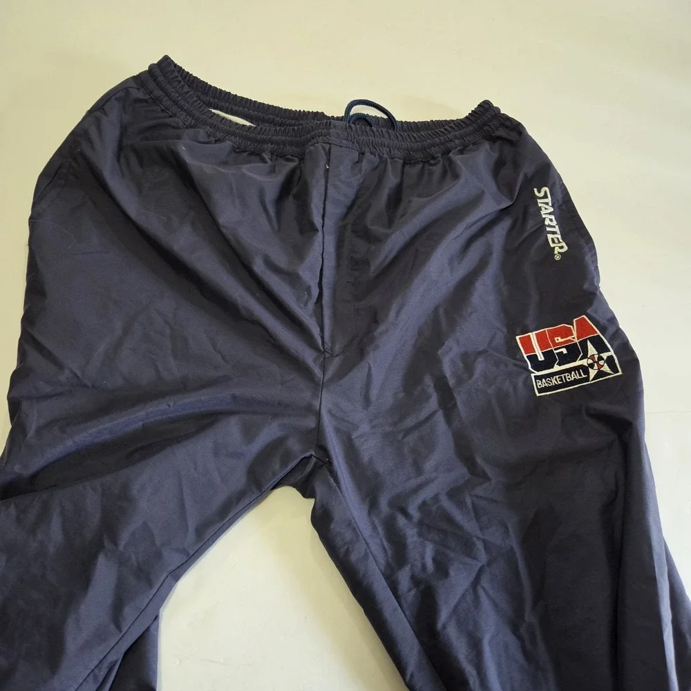 Starter USA Men's Size M Pants Basketball NBA Official Product Nylon Blend‎